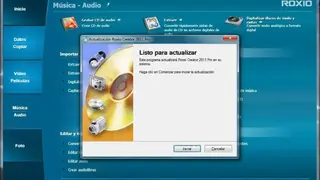 Roxio Creator screenshot