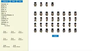RPG Character Builder screenshot