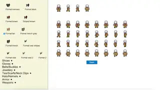 RPG Character Builder screenshot