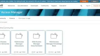RSA Access Manager screenshot