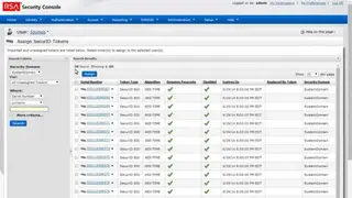 RSA Access Manager screenshot