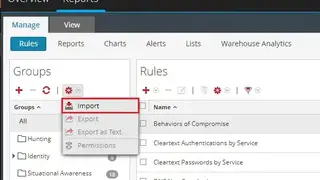 RSA NetWitness Network screenshot