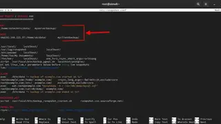 Rsnapshot screenshot