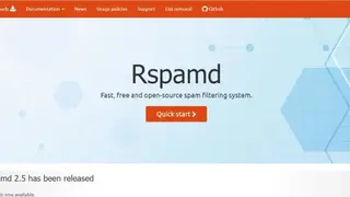 Rspamd screenshot