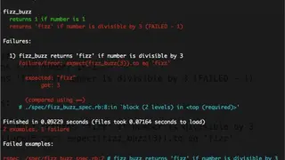 RSpec screenshot