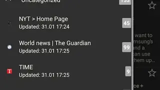 RSS Reader screenshot