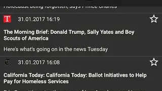 RSS Reader screenshot