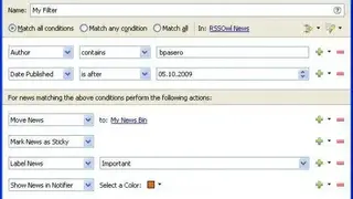 RSSOwl screenshot