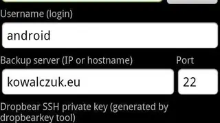 rsync backup for Android screenshot