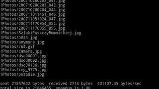 rsync backup for Android screenshot