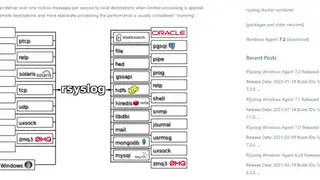 Rsyslog screenshot