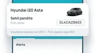 RTO Vehicle Information App screenshot