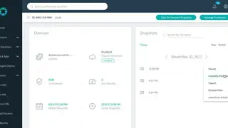 Rubrik screenshot