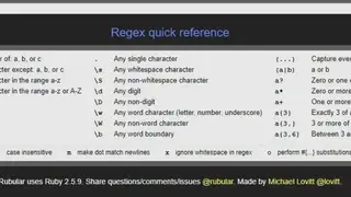 Rubular screenshot