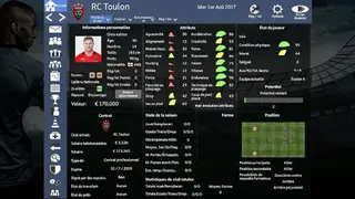 Rugby Union Team Manager 2017 screenshot
