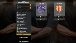 Rugby Union Team Manager 2017 screenshot