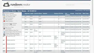 Rundown Creator screenshot