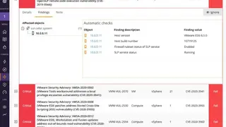 Runecast Analyzer screenshot