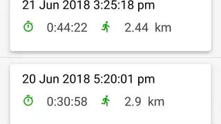 Running Fitness & Calorie Sport tracker screenshot