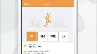 Running plan by Gipis coach. Run 5K, 10K, half marathon & marathon training program + RunKeeper screenshot