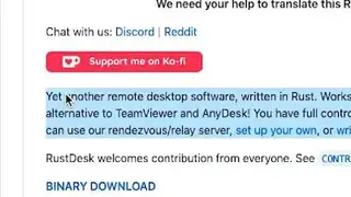 Rustdesk screenshot