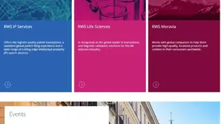 RWS Group screenshot