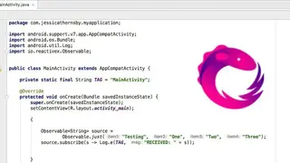 RxJava screenshot