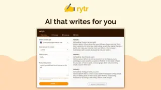 Rytr screenshot