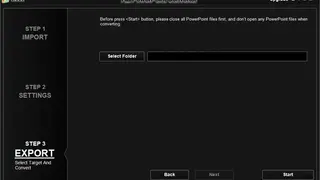 RZ PowerPoint Converter screenshot