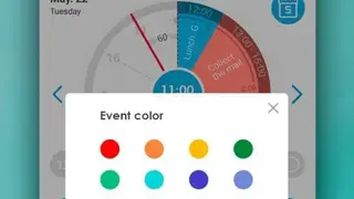 S.Graph: Calendar Clock Widget screenshot