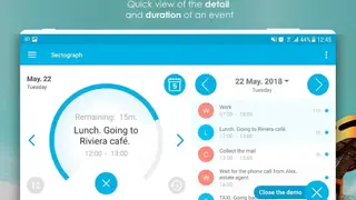 S.Graph: Calendar Clock Widget screenshot