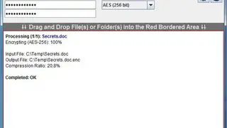 S.S.E. File Encryptor screenshot