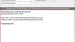 S.S.E. File Encryptor screenshot