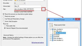 S3 Drive screenshot