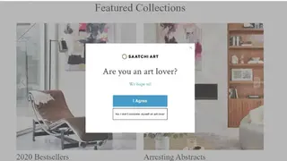 Saatchi Art screenshot