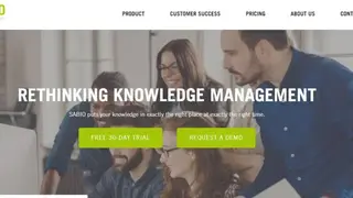 SABIO Knowledge Management screenshot