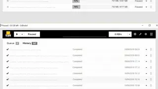 SABnzbd screenshot