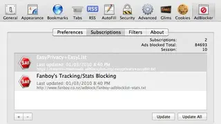 Safari AdBlocker screenshot