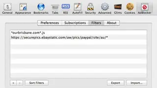 Safari AdBlocker screenshot
