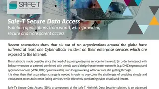 Safe-T Secure Application Access screenshot
