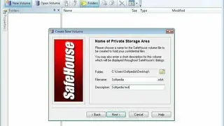 SafeHouse Encryption screenshot