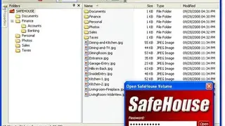 SafeHouse Encryption screenshot