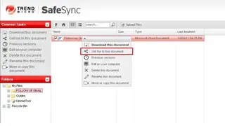 SafeSync screenshot