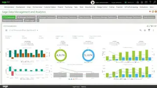 Sage Business Cloud Financials screenshot
