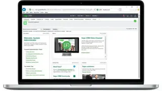 Sage CRM screenshot