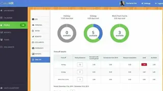 Sage HR screenshot
