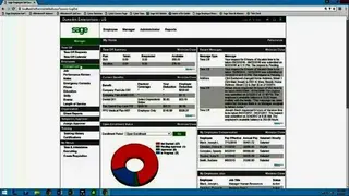 Sage HRMS screenshot