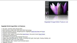 Sagelight screenshot