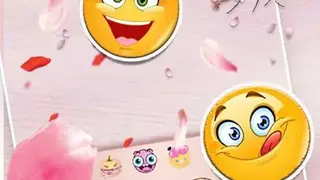 Sakura Floral Keyboard Theme screenshot