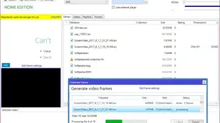 Saleen Video Manager screenshot